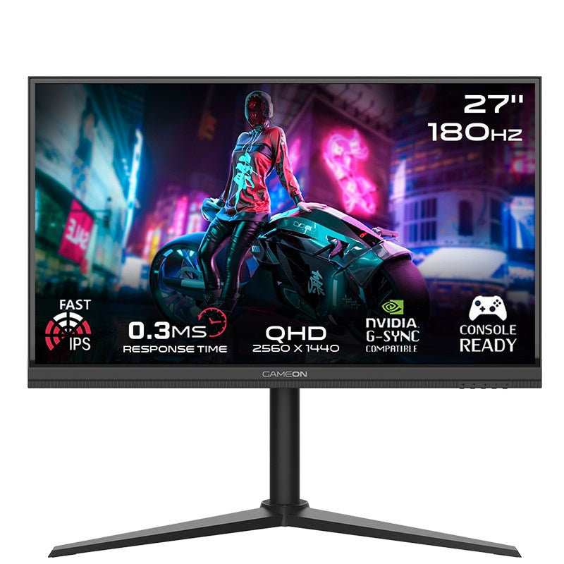GAMEON GOM27QHD180IPS Midnight Pro Series 27