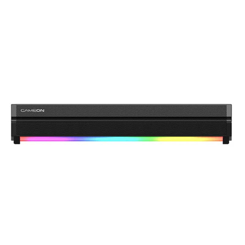 GAMEON Sonicstorm X Wireless RGB Gaming Soundbar - Black