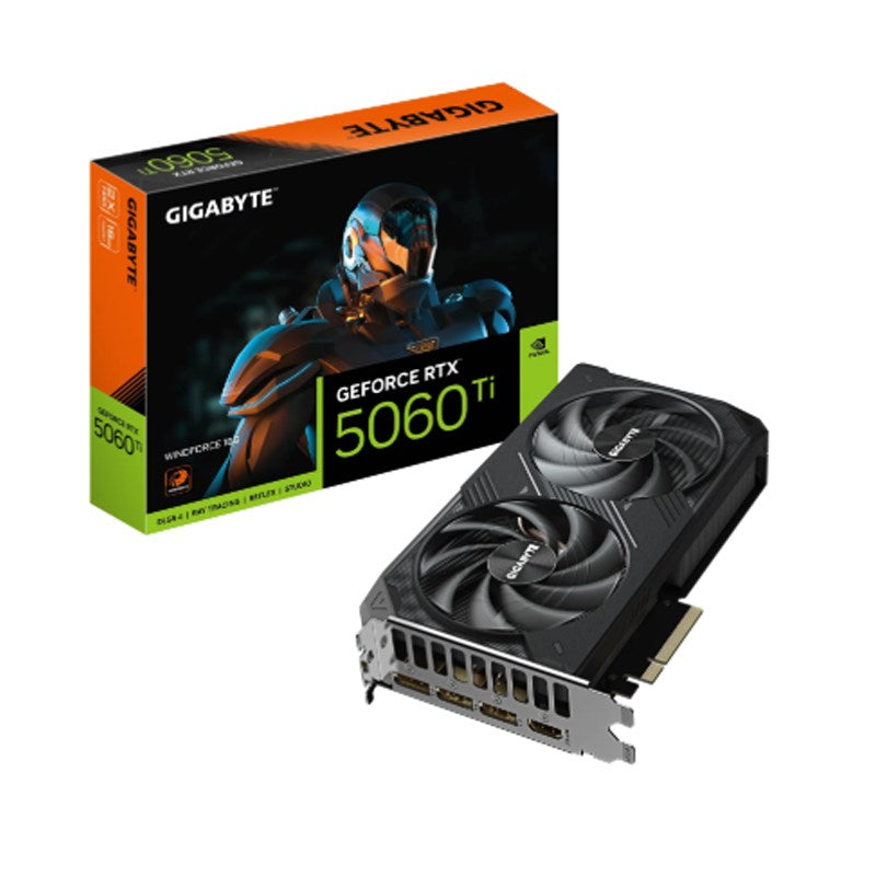 Gigabyte WINDFORCE GeForce RTX 5060 Ti 16GB GDDR7 Gaming Graphic Card
