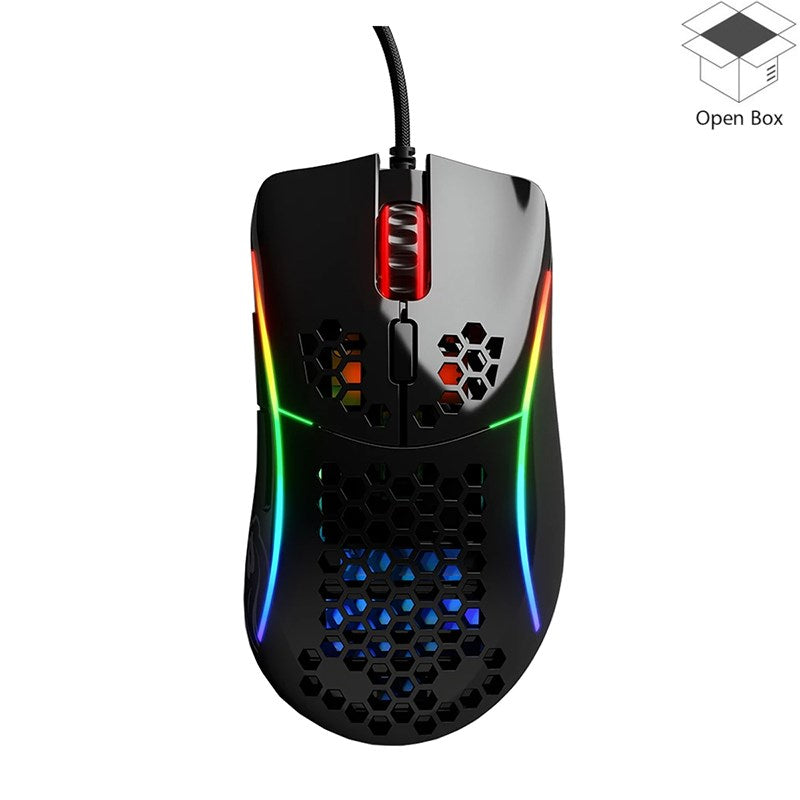 Glorious Gaming Mouse Model D Minus - Glossy Black - Open Box