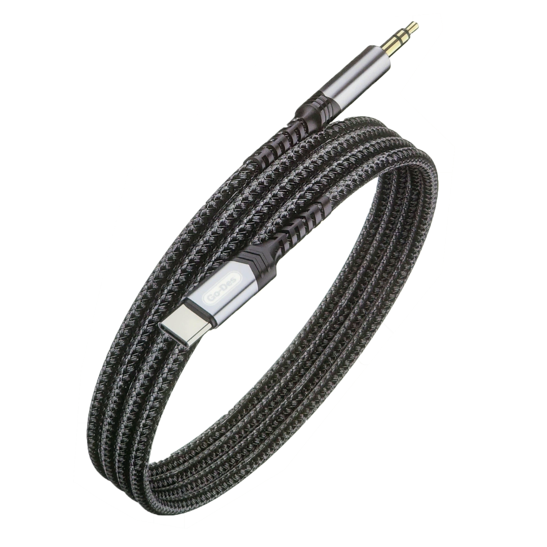 Go-Des USB-C AUX Cable Type-C Male to 3.5mm - 3 M