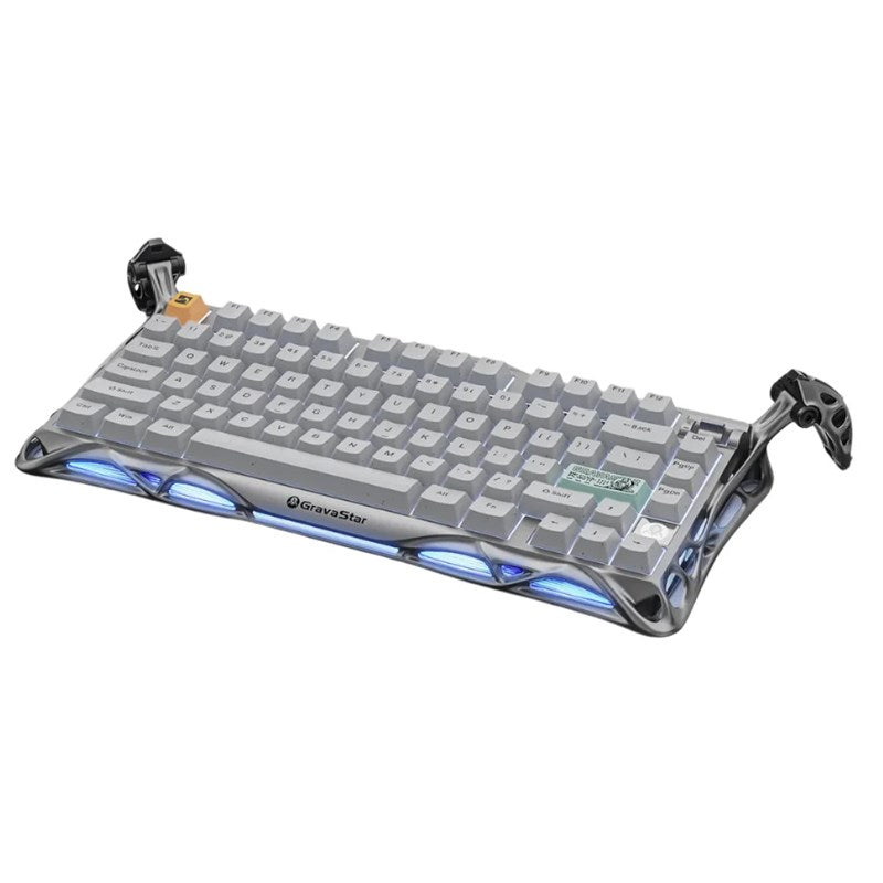 GravaStar Mercury K1 Pro 75% Wireless Mechanical Gaming Keyboard - Concrete Grey