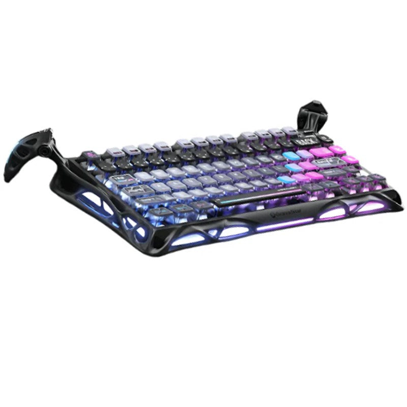 GravaStar Mercury K1 Pro 75% Wireless Mechanical Gaming Keyboard - Galaxy Black