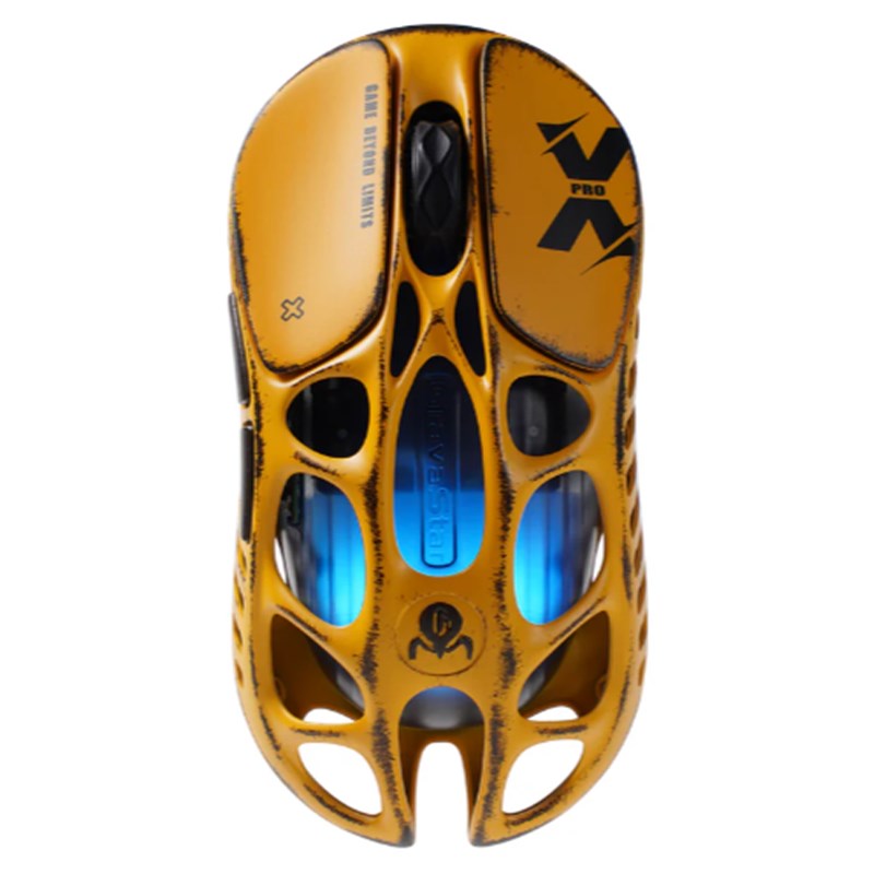 GravaStar Mercury X Pro Wireless Gaming Mouse 8K Dongle Special Edition - Worn Yellow