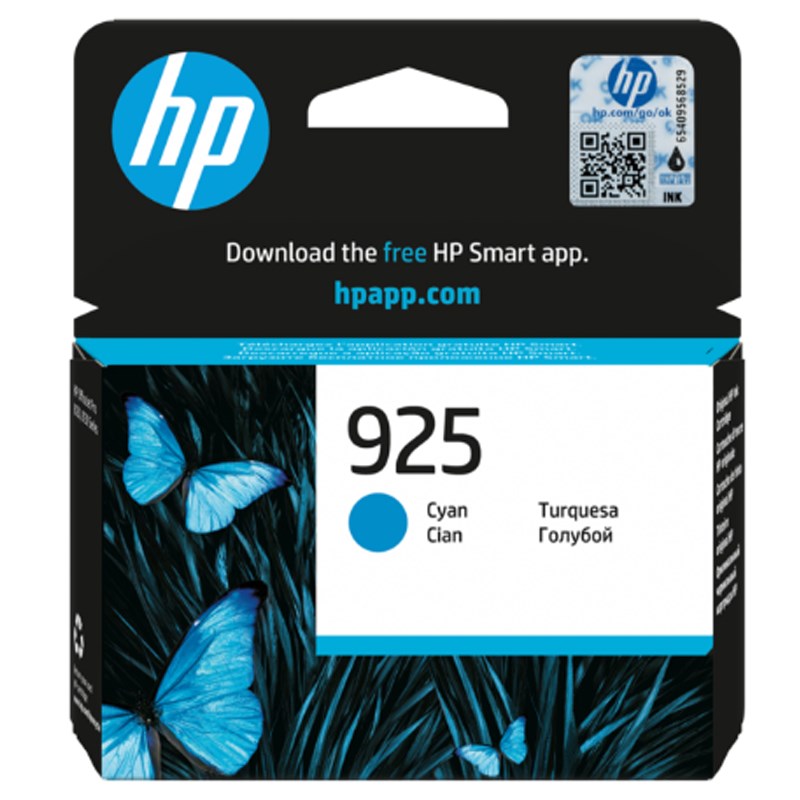 HP 925 Cyan Original Ink Cartridge
