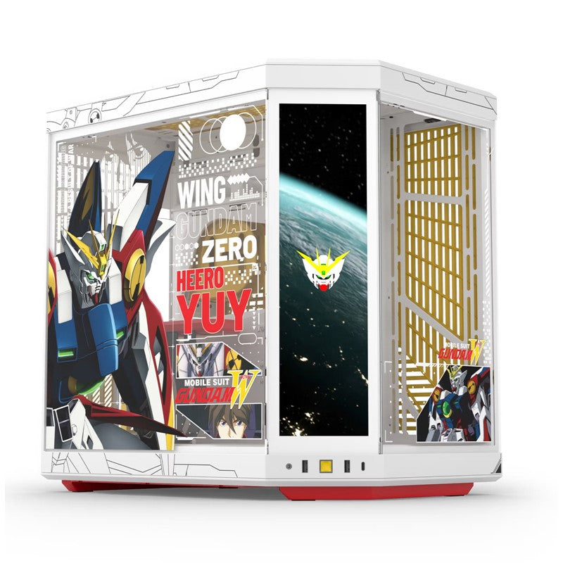 HYTE Y70 TOUCH INFINITE 14.9" Integrated IPS Touchscreen ATX Gaming Case - Gundam Wing