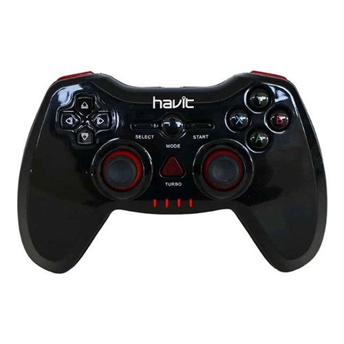 Havit HV-G103 OTG Joystick Wired Game Controller - Black/Red