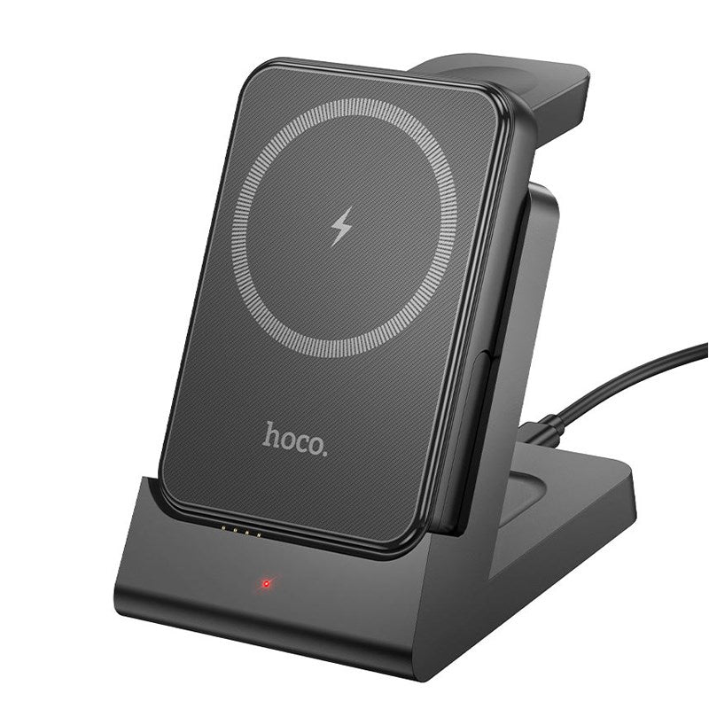 Hoco J149 3 in 1 Magnetic Wireless Charging with 5000mAh MagSafe Power Bank