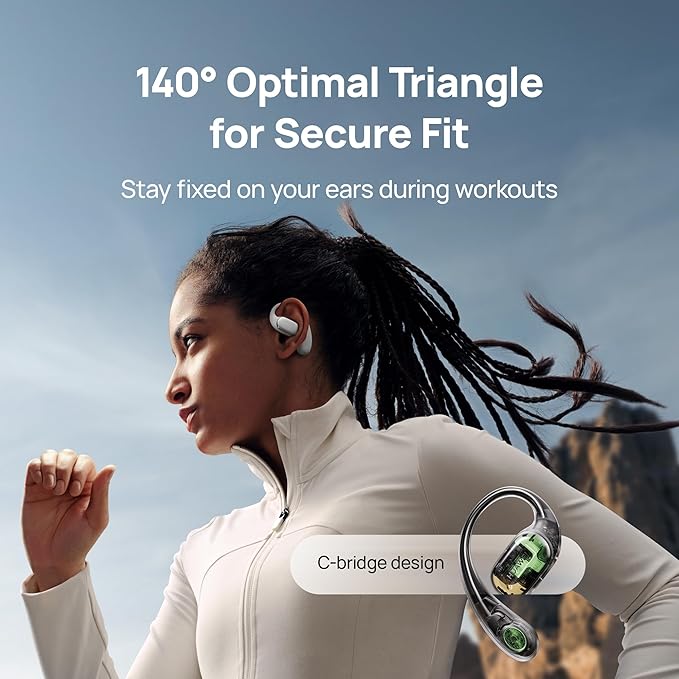 Huawei Free Arc Open-Ear Earbuds, 28 Hours Playtime, IP57 Water Resistance, Sports Earphones