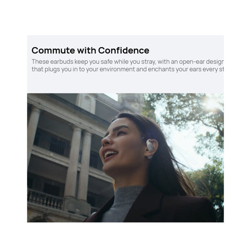 Huawei Free Arc Open-Ear Earbuds, 28 Hours Playtime, IP57 Water Resistance, Sports Earphones