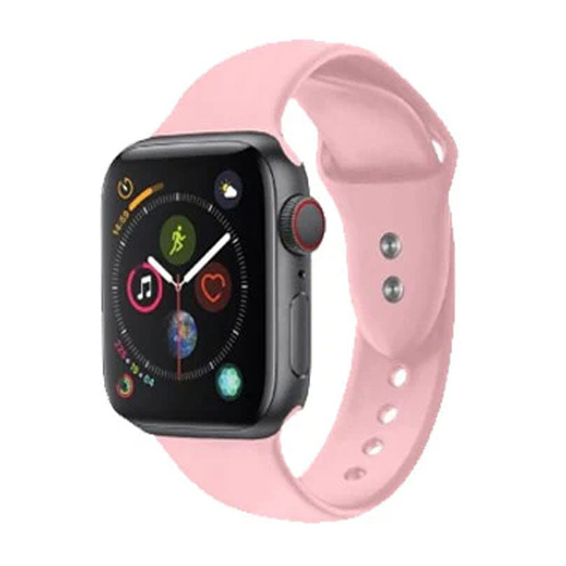 Apple Watch Soft Silicon Sports Band for Apple Watch 42MM / 44MM / 45MM / 49MM- Pack Of 10