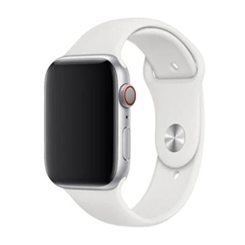 Apple Watch Soft Silicon Sports Band for Apple Watch 42MM / 44MM / 45MM / 49MM- Pack Of 10