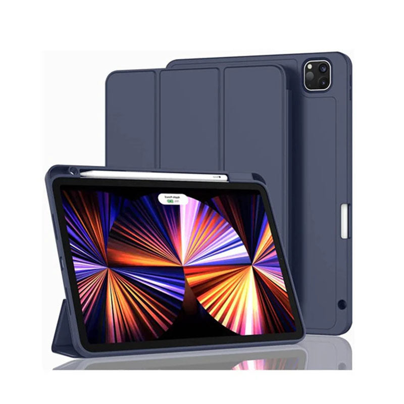 Soft Flexible Smart Case with Pencil Holder for iPad Pro 11 inch 2021 3rd Gen