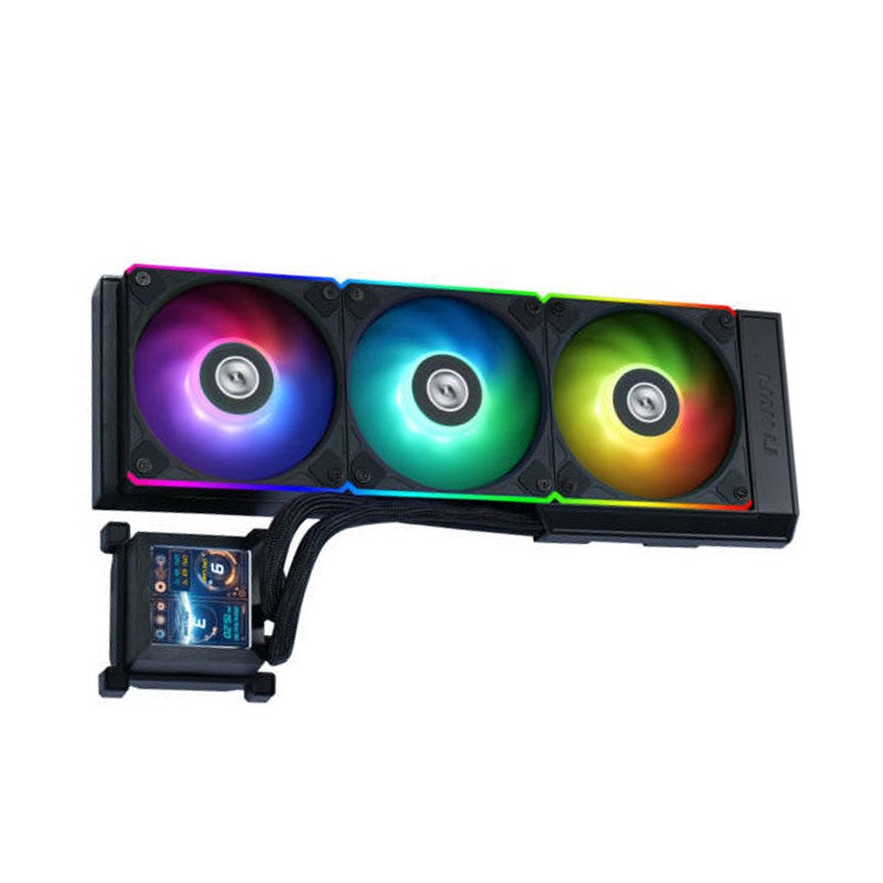 LIAN LI Hydro-Shift LCD 360 RGB Liquid CPU Cooler - Black