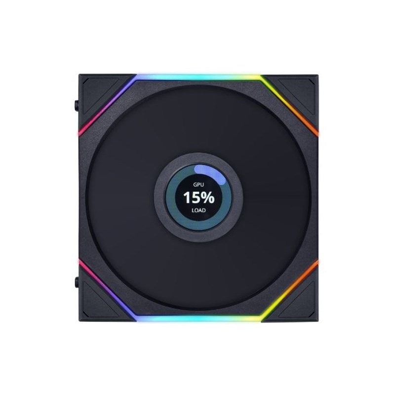 LIAN LI UNI FAN TL LCD Reverse Blade 120mm ARGB Cooling Fan with 1.6
