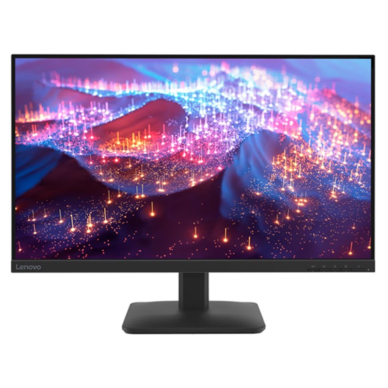 Lenovo 27" FHD Office Monitor, IPS, 99% sRGB, 4 ms, 100 Hz - Raven Black
