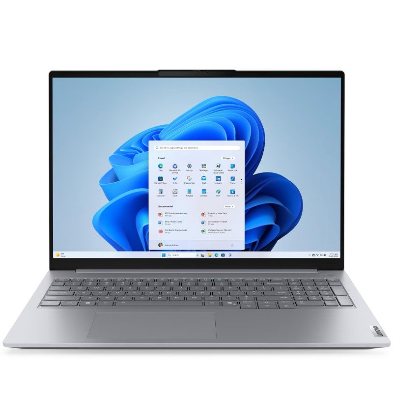 Lenovo ThinkBook 16 G7 IRL Intel Core i5 125U Laptop, 16" (1920 x 1200), 8 GB RAM, 512 GB SSD, Integrated Intel Graphics - Arctic Grey