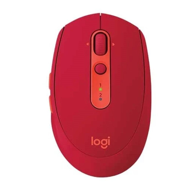 Ruby Wireless Mouse Logitech M590 Multi-Device Silent Wireless Mouse - Ruby