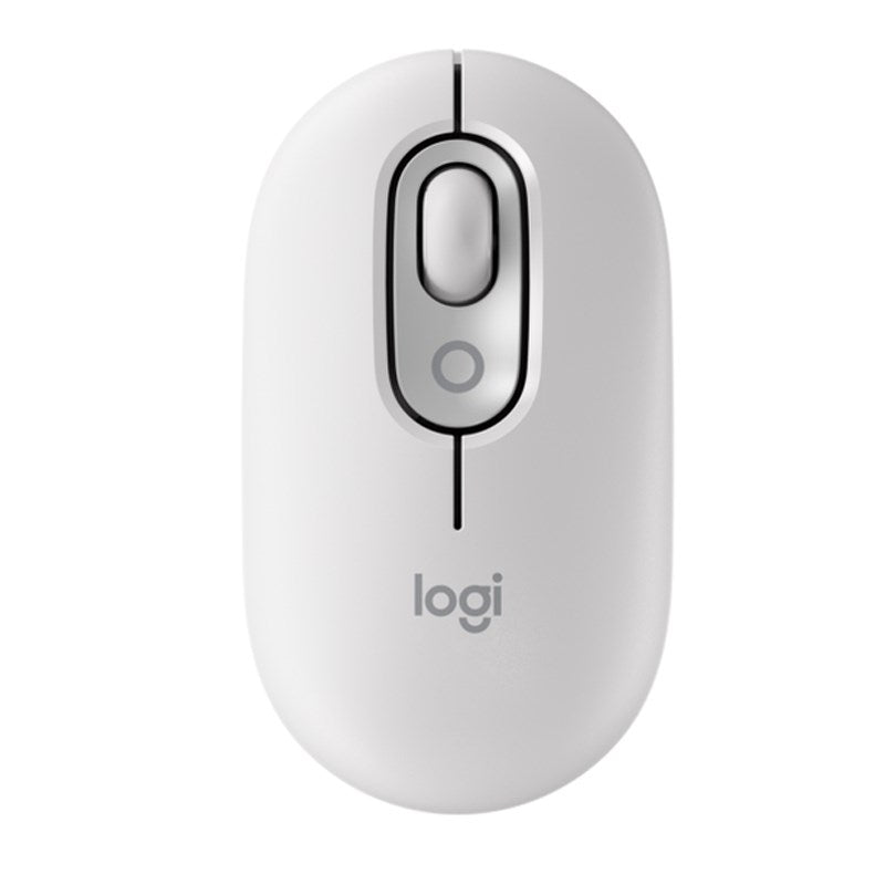 Logitech POP Mouse with Emoji - Off White