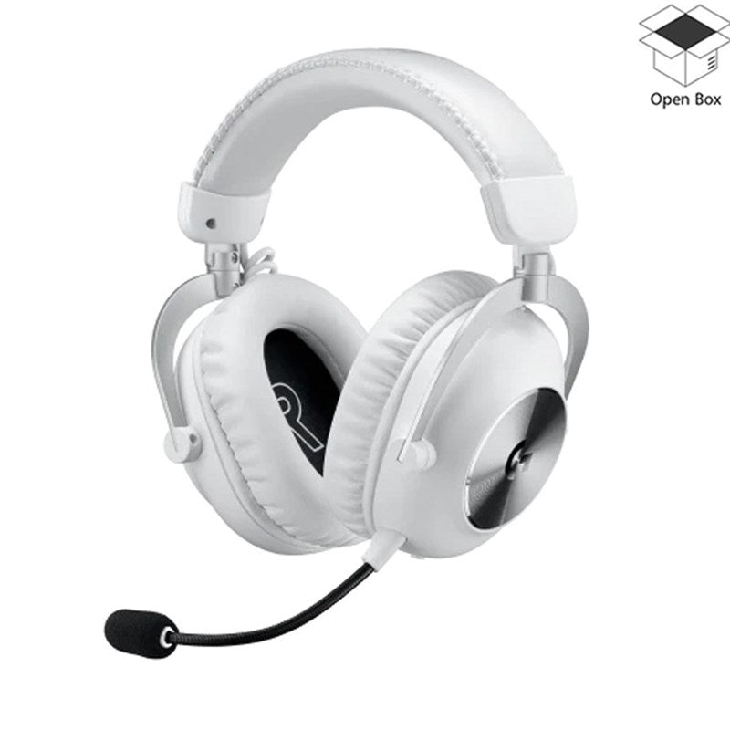 Logitech PRO X 2 Lightspeed Wireless Gaming Headset - White - Open Box