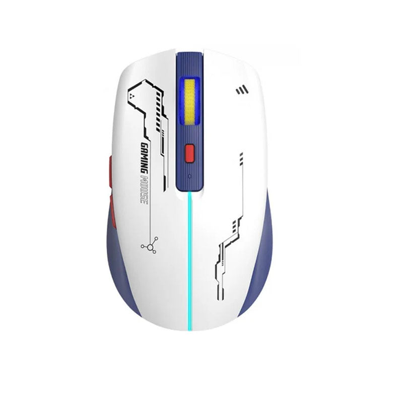MARVO M796W Dual-Mode Wireless RGB Gaming Mouse - White