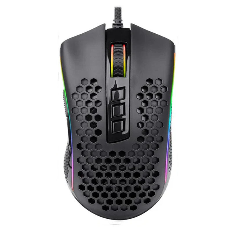 Redragon Storm Elite M988-RGB Wired Gaming Mouse - Black