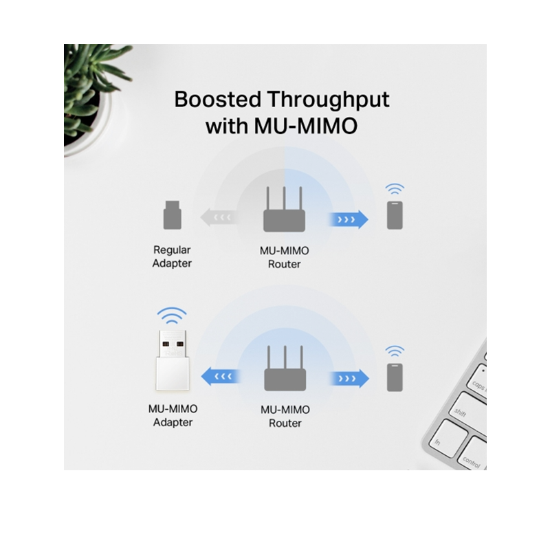 Mercusys AC1300 Nano Wireless Dual Band USB Adapter