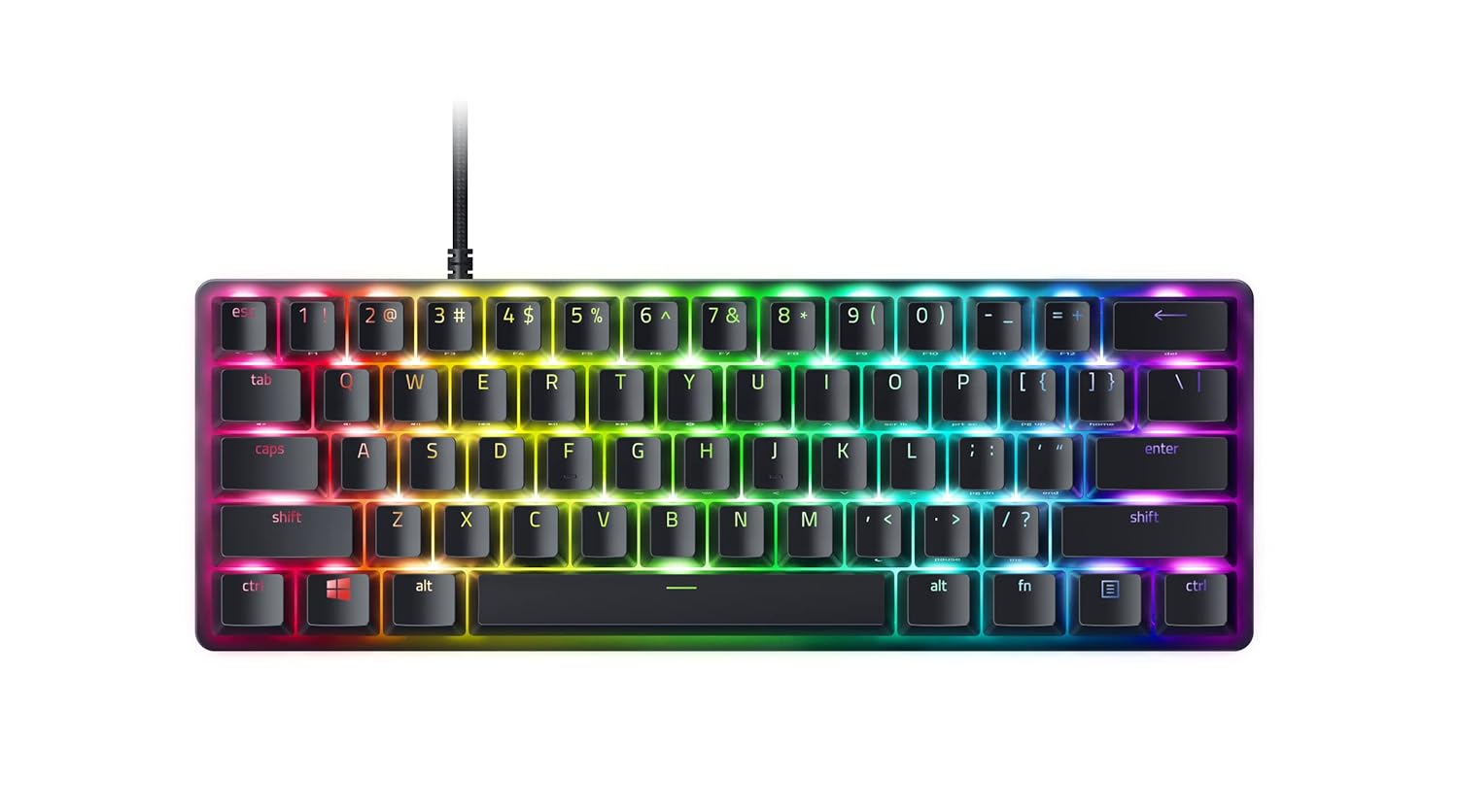 Razer Huntsman Mini Analog 60% Gaming Keyboard with Analog Optical Switches - US