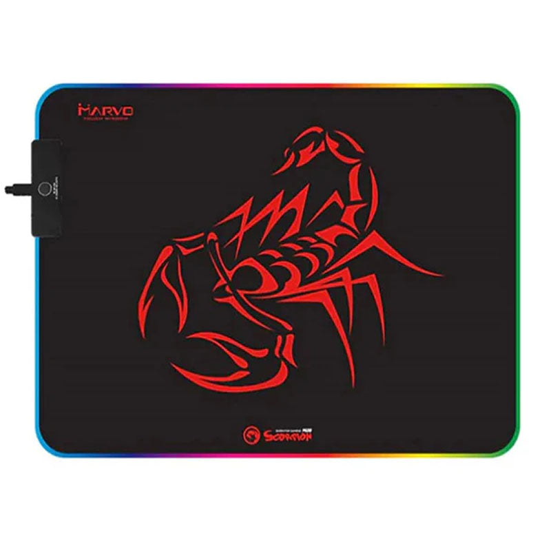 MARVO MG08 S-Size RGB Gaming Mousepad (350x250x4mm)