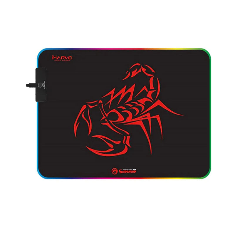 MARVO MG08 S-Size RGB Gaming Mousepad (350x250x4mm)