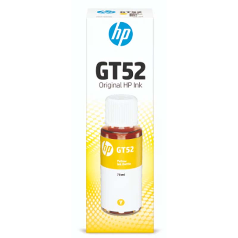 HP GT52 70 ml Cyan Original Ink Bottle