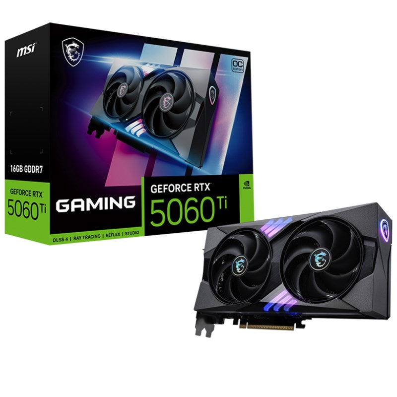 MSI GeForce RTX 5060 Ti 8 GB VENTUS 2X OC PLUS GDDR7 Gaming Graphic Card
