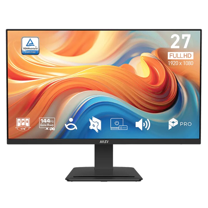 MSI PRO MP273QW 27" WQHD 144Hz, 1ms, HDMI 2.0, IPS Business Monitor - White