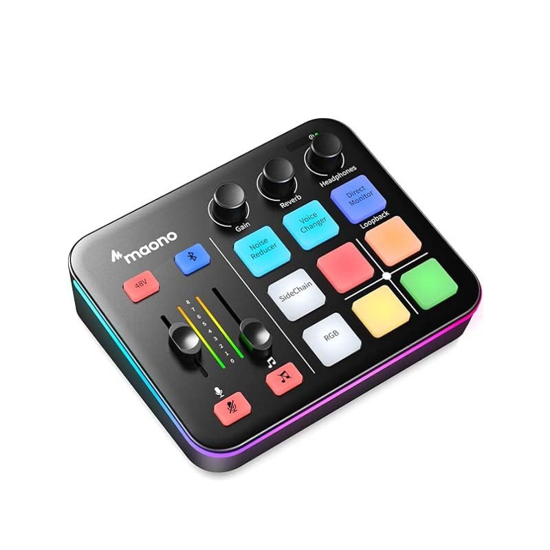 Maonocaster G1 NEO Audio Mixer For Game Streamer – Black