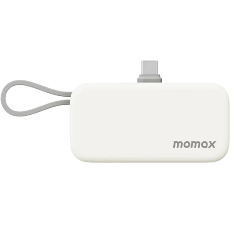 Momax 1-Power Mini 5000mAh Bulit-in Foldable USB-C Battery Pack