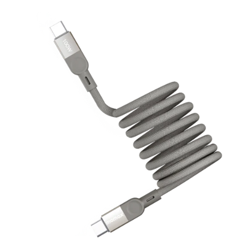 Momax Mag Link USB-C to USB-C 100 Watts USB2.0 Magnetic Cable - 2 M