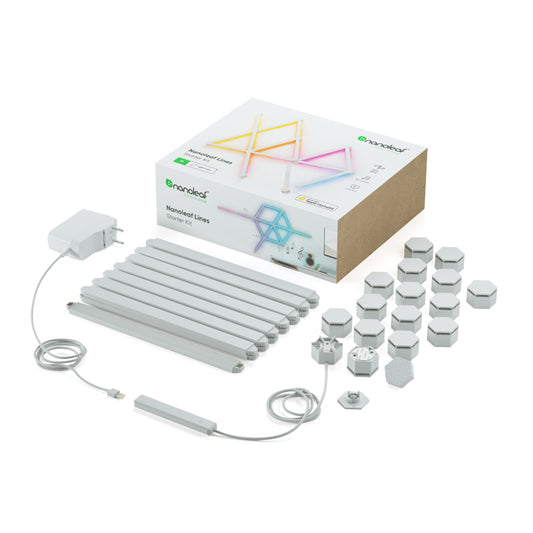 Nanoleaf Lines Starter Kit  15 Light Bars - White