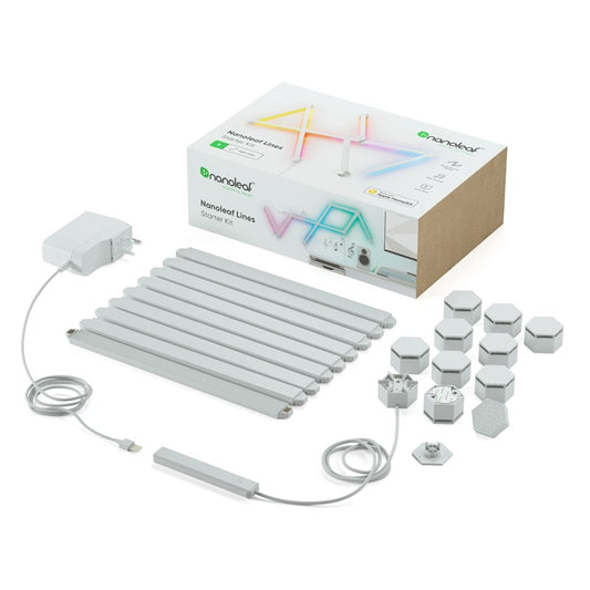 Nanoleaf Lines Starter Kit 9 Light Bars - White