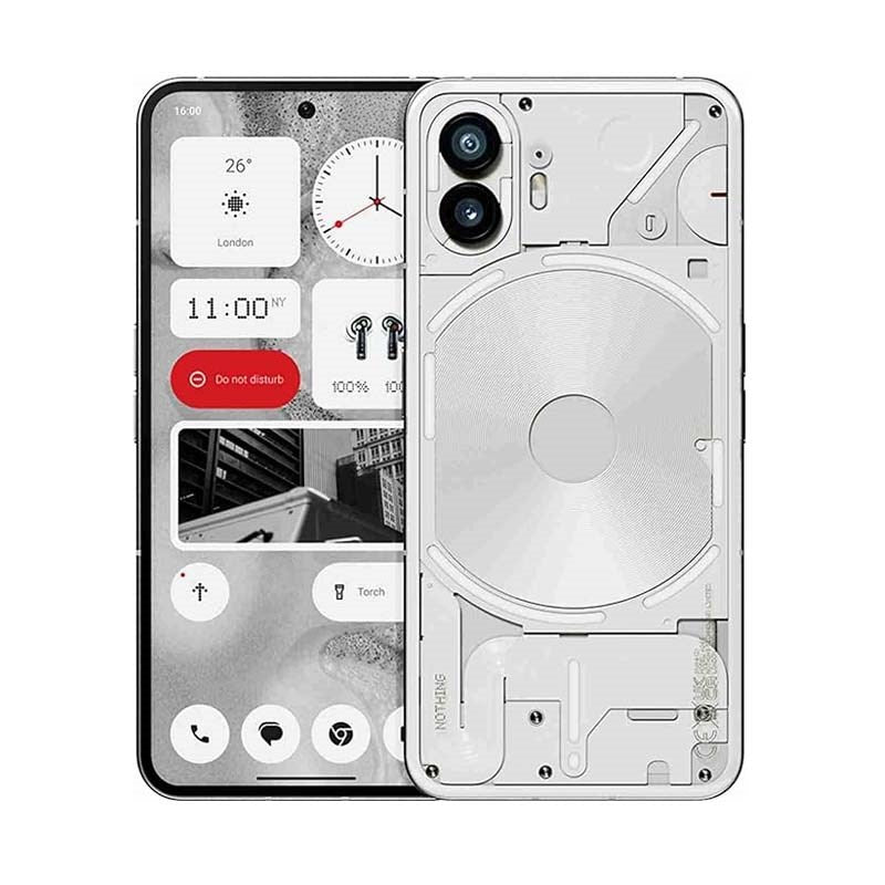Nothing Phone 2, 512 GB Dual SIM, 12 GB + 512 GB Phone, White