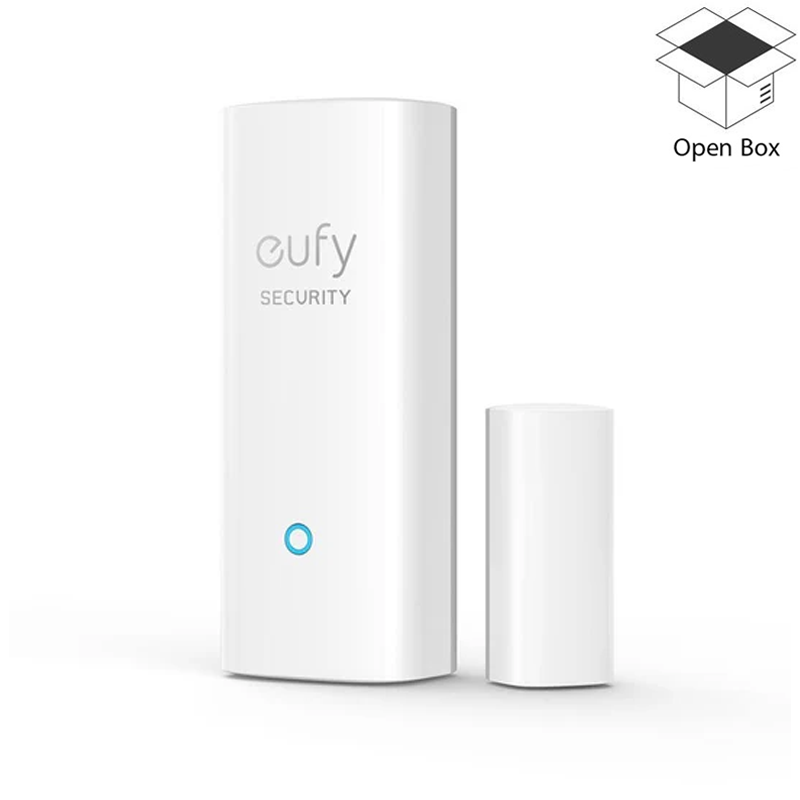 مستشعر دخول Eufy ، يكتشف الأبواب أو النوافذ المفتوحة والمغلقة ، يرسل التنبيهات ، يطلق صفارة الإنذار ، عمر البطارية لمدة عامين ، للاستخدام الداخلي فقط ، يتطلب HomeBase ، خدمة حماية اختيارية على مدار الساعة طوال أيام الأسبوع - صندوق مفتوح