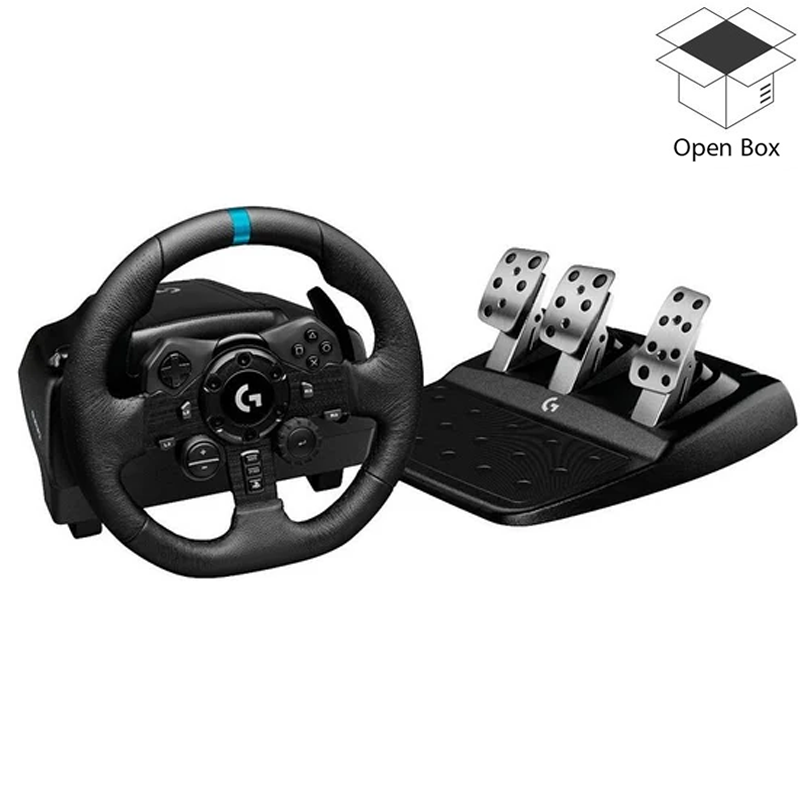 Logitech G923 Driving Force Racing Wheel For PS5/PS4 & PC - Open Box
