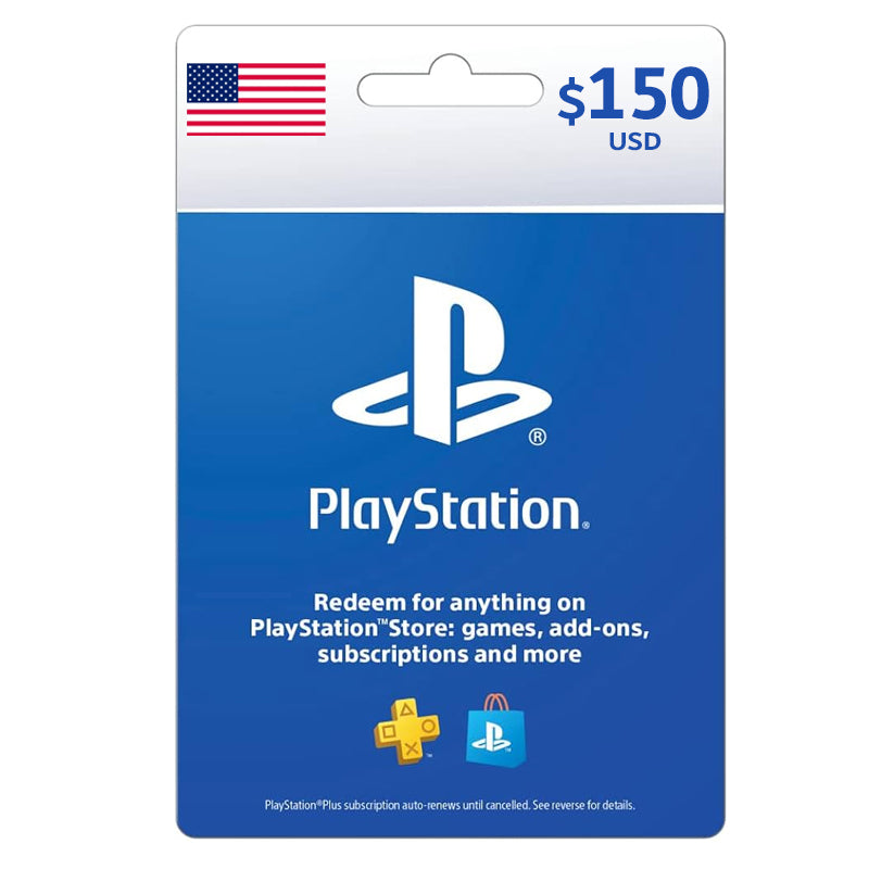 Sony Playstation Network Card 150$ - US