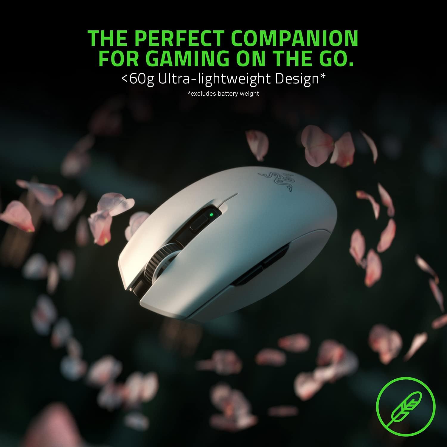 Razer Orochi V2 Ultra Lightweight Mobile Wireless Gaming Mouse - White