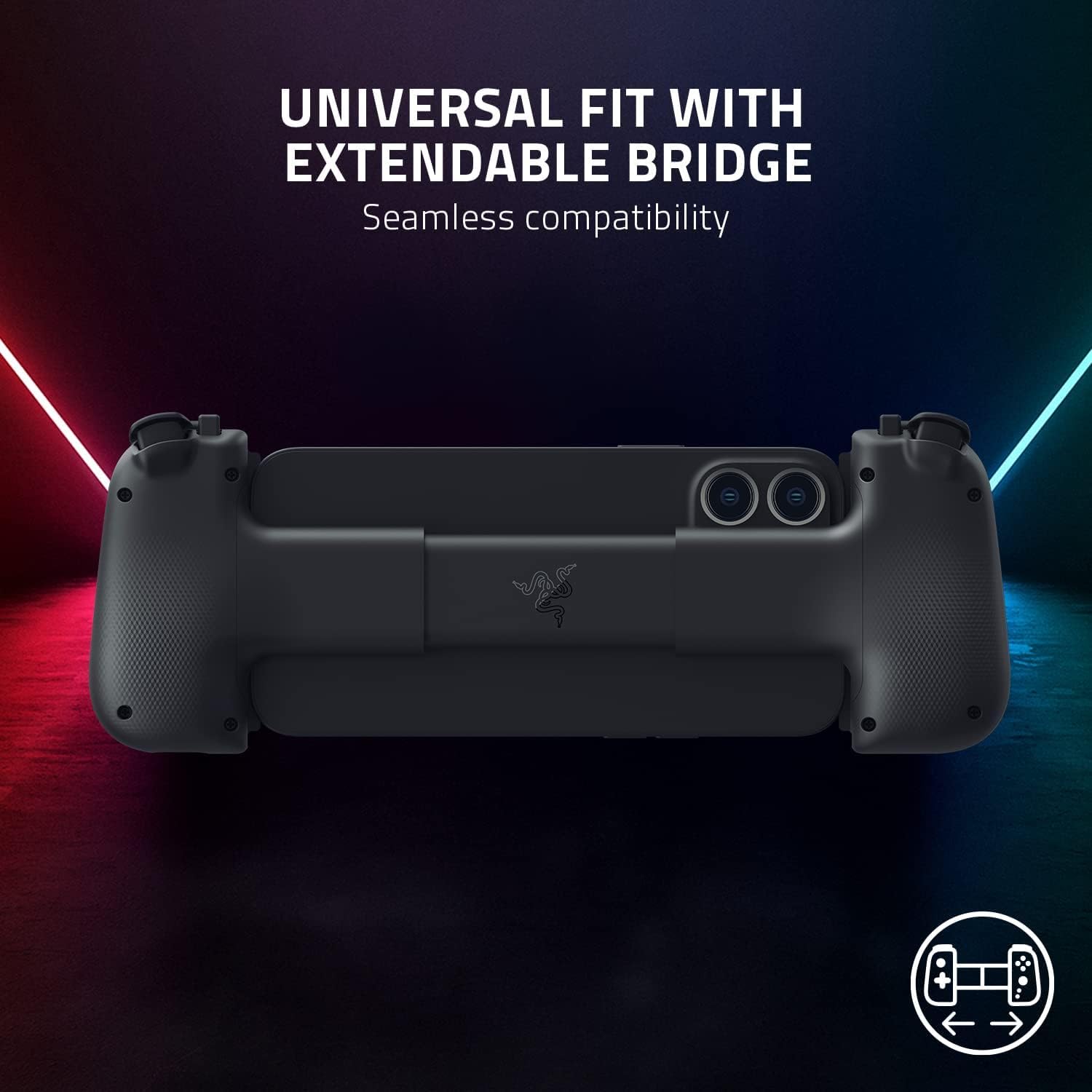 Razer Kishi V2 Universal Mobile Gaming Controller for iPhone - Black