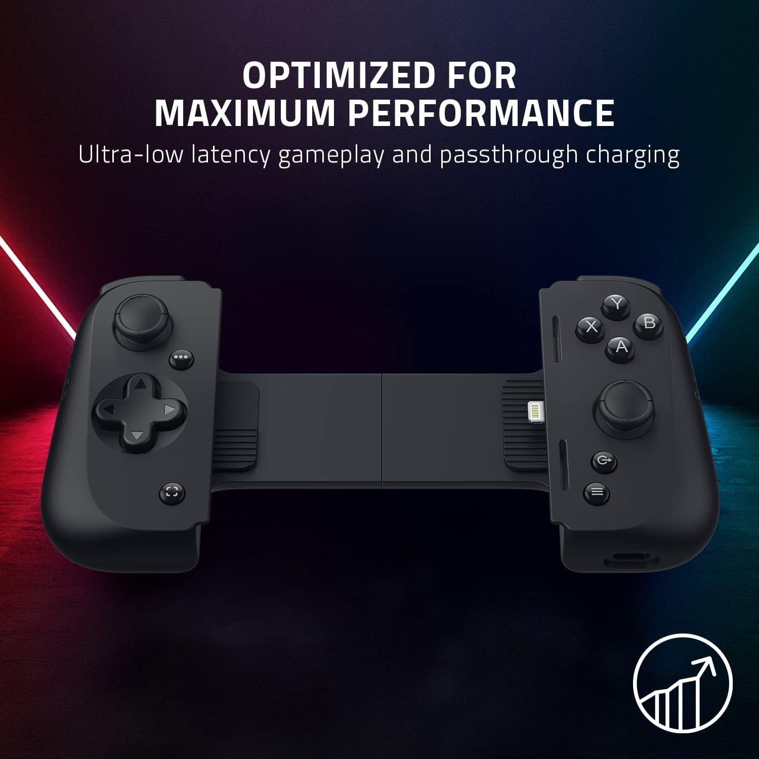Razer Kishi V2 Universal Mobile Gaming Controller for iPhone - Black