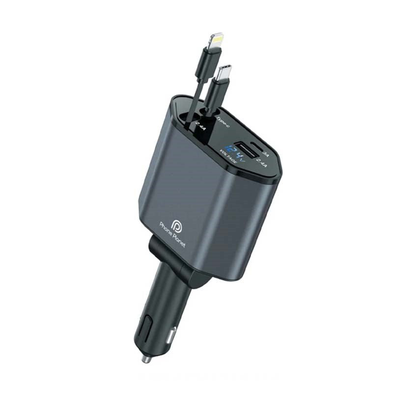 Phone Planet 120 Watts 4 in 1 Car Charger