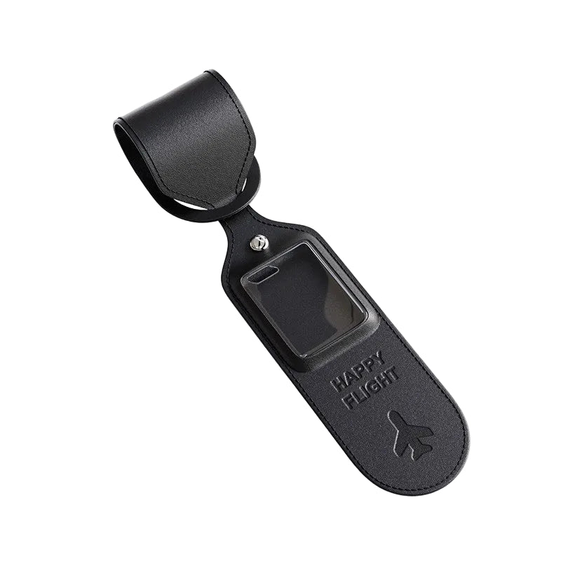 PhotoTag Leather Luggage Tag