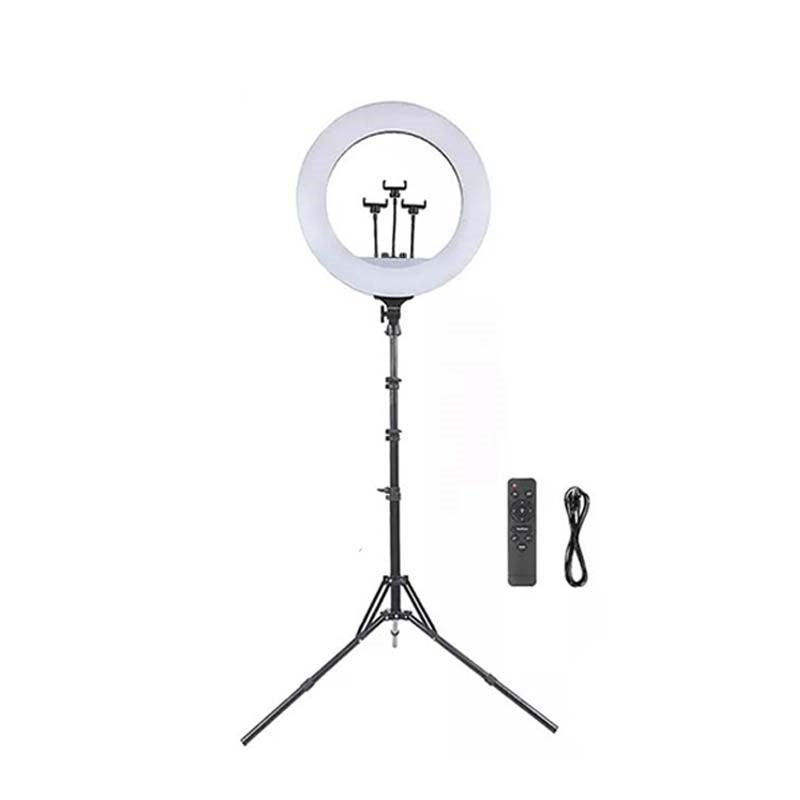 Plokama Soft LED Ring light with Tripod and Remote - 21