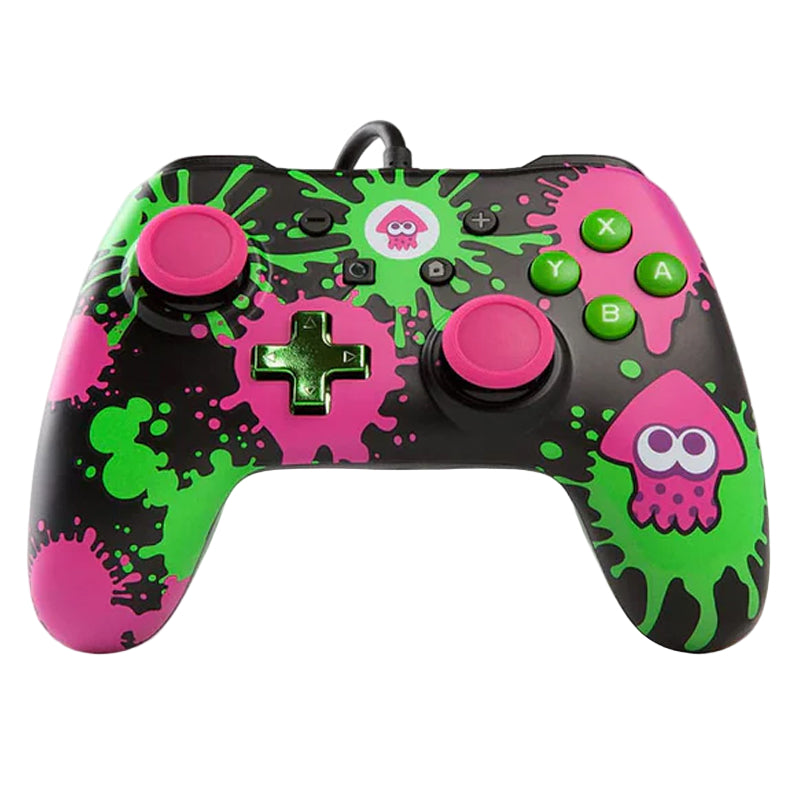 Splatoon Xbox Controller PowerA Splatoon 2 Wired Controller for Nintendo Switch