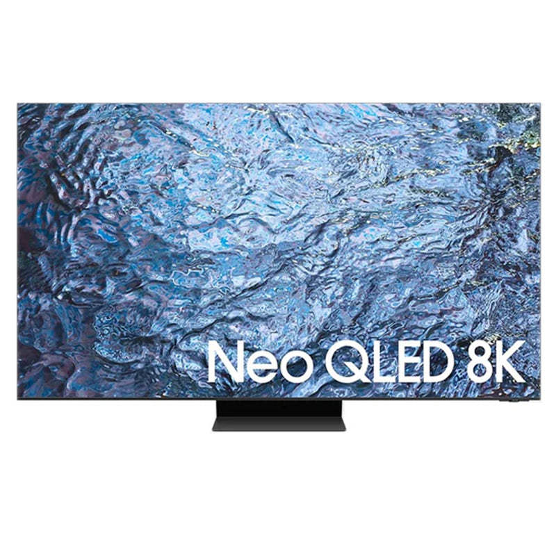 شاشة سامسونج 85 بوصة فلات نيو كيو ال اي دي 8 كيه، QA85QN900CUXZN